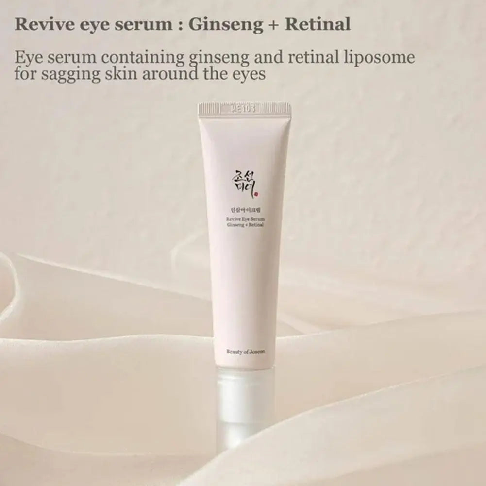 Anti-Aging Eye Serum Remove Fine Lines Dark Circles Under Eyes Moisturizing Essence Revitalizing Nourishing Eye Care Cream