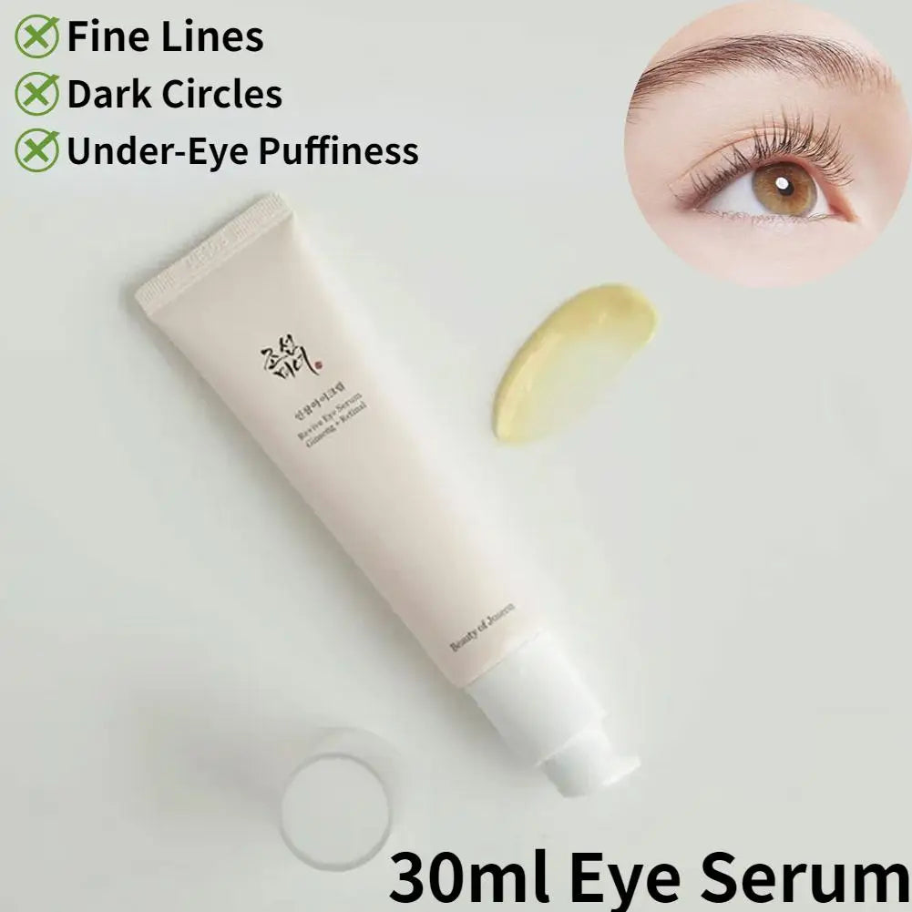 Anti-Aging Eye Serum Remove Fine Lines Dark Circles Under Eyes Moisturizing Essence Revitalizing Nourishing Eye Care Cream