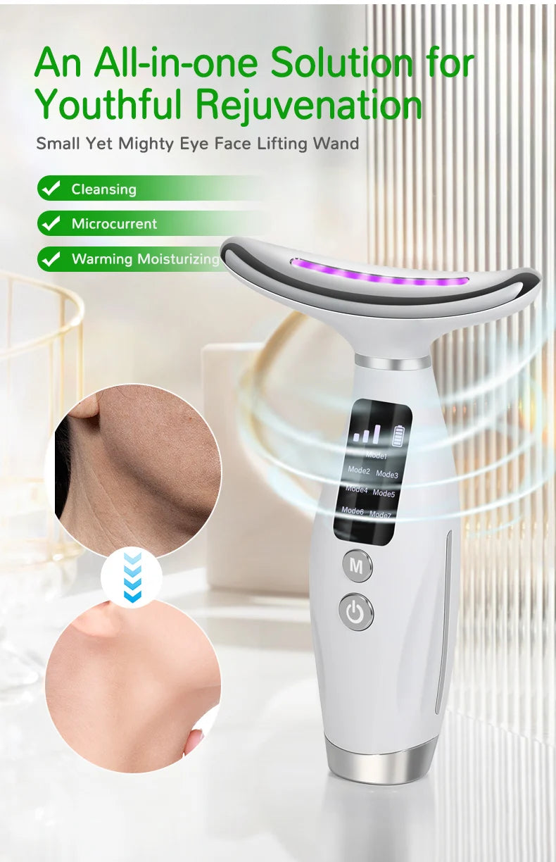 Neck and Face Massager Tools Portable Facial Beauty