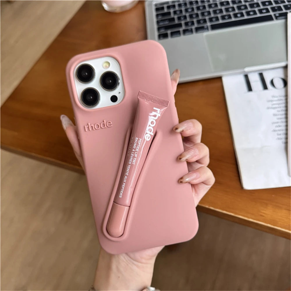 Rhode New Silicone Phone Case For iPhone