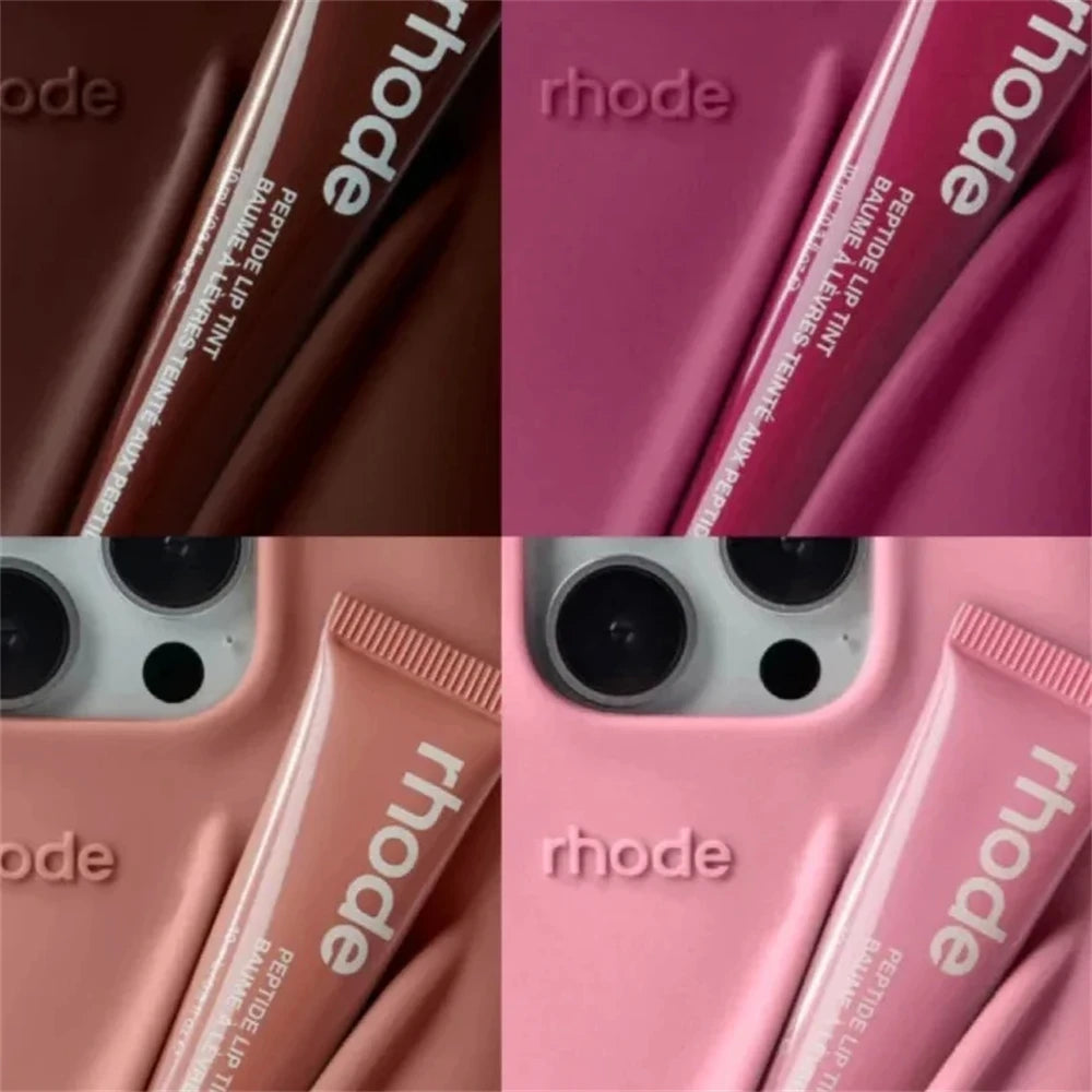 Rhode New Color IN Lipstick Silicone DIY Phone Case For iPhone