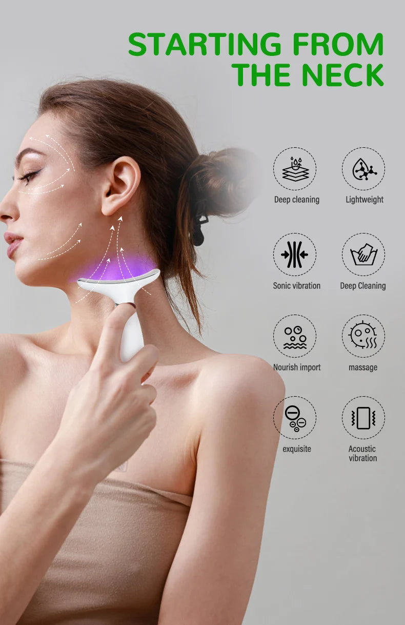 Neck and Face Massager Tools Portable Facial Beauty